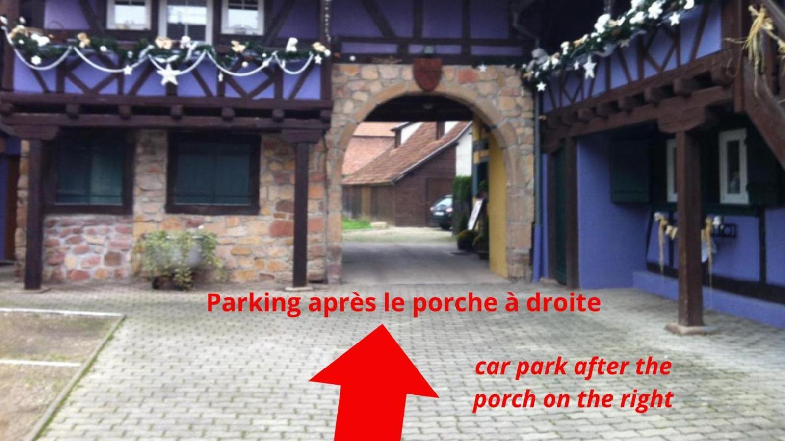 Gite Chez Marie-Sarah Petite Maison Calme Parking Ebersheim Ngoại thất bức ảnh